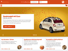 Tablet Screenshot of kreissparkasse-diepholz.de